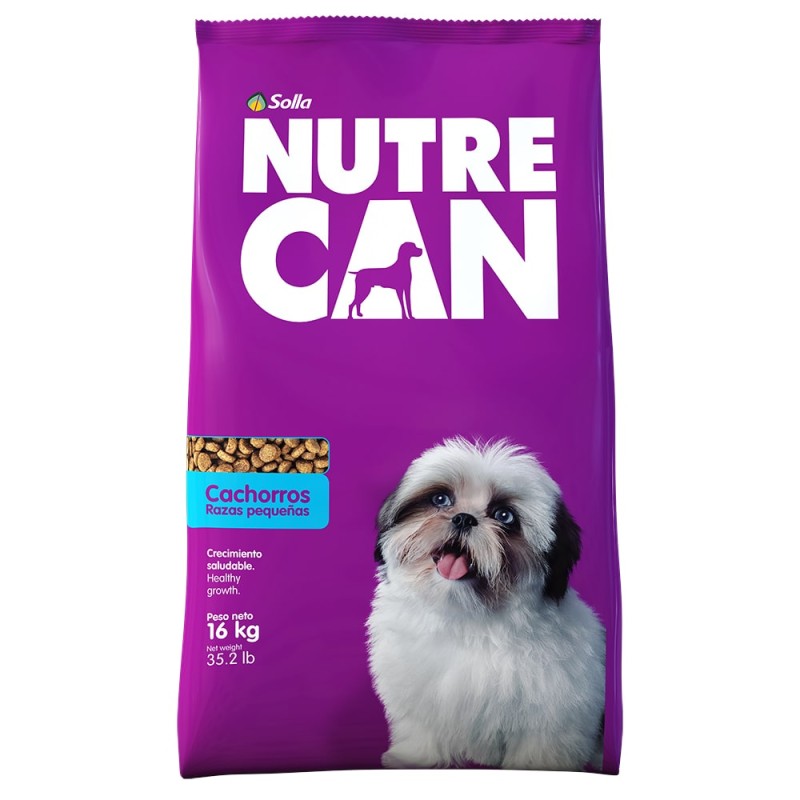NutreCan para perros Cahorros de raza pequeña por 16 Kg